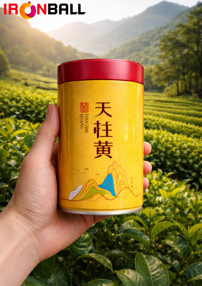 กระป๋องเหล็ก ทรงกลม