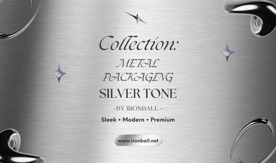 Collection: METAL PACKAGING – Silver Tone✨